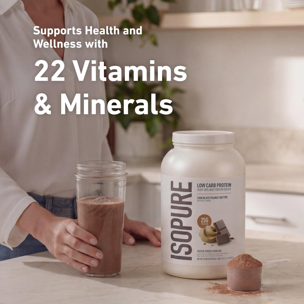 Isopure Zero Carb Low Carb Whey Isolate Protein Powder