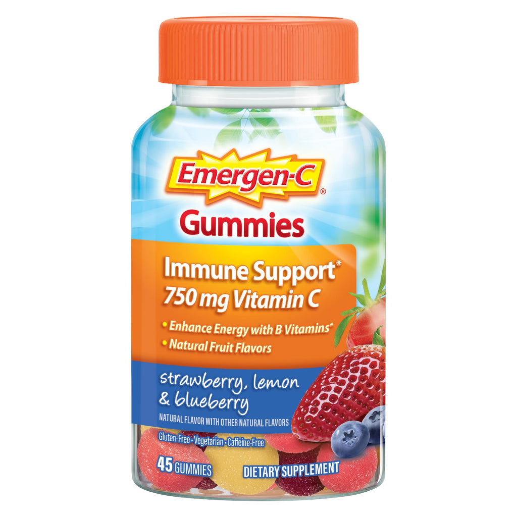 Emergen-C Vitamin C 750mg Immune Support Gummies - 45 Gummies