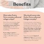 PROTIVA Thrive Collagen Powder for Women - 16 oz - image 7