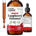 Wild & Organic Raspberry Ketones Extract Tincture - Liquid Raspberry