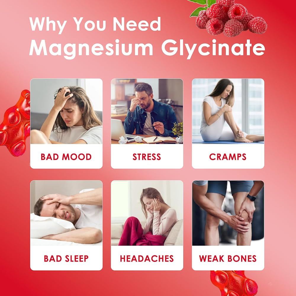 Friymbex Magnesium Glycinate Gummies 500mg - 60 Gummies - image 2