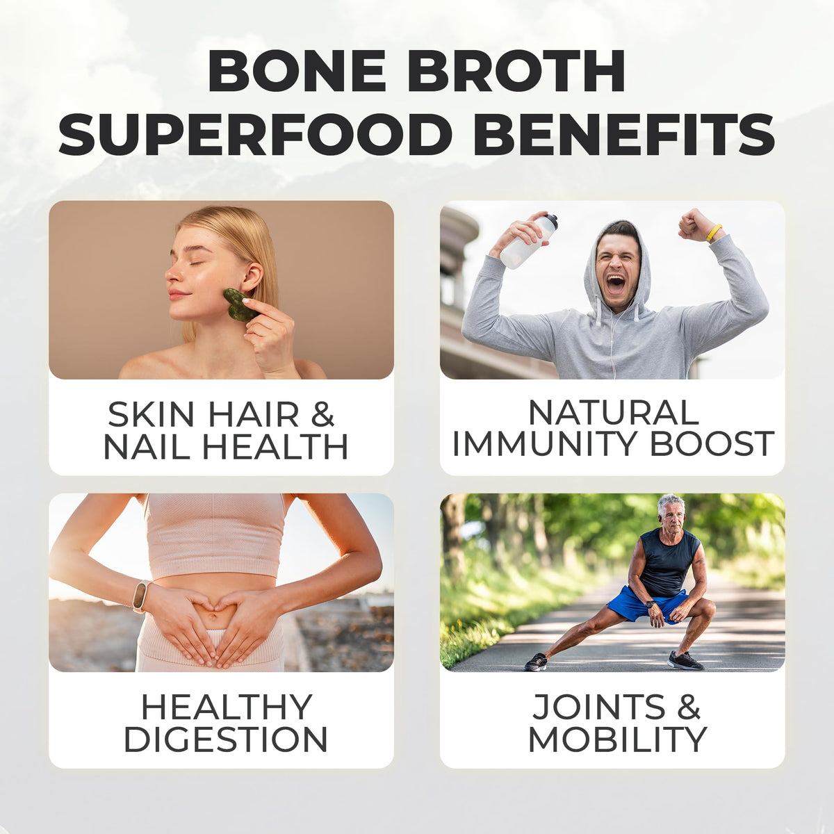 Paleo Pro Grass Fed Bone Broth Collagen Powder Vanilla - 12.6 oz - image 3