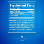 Unique Bundle Calcium 600 mg with Vitamin D3 20 mg