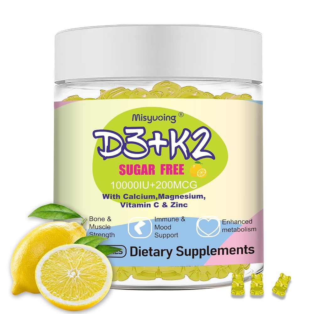 Misyvoing Vitamin D3 K2 Sugar-Free Gummies