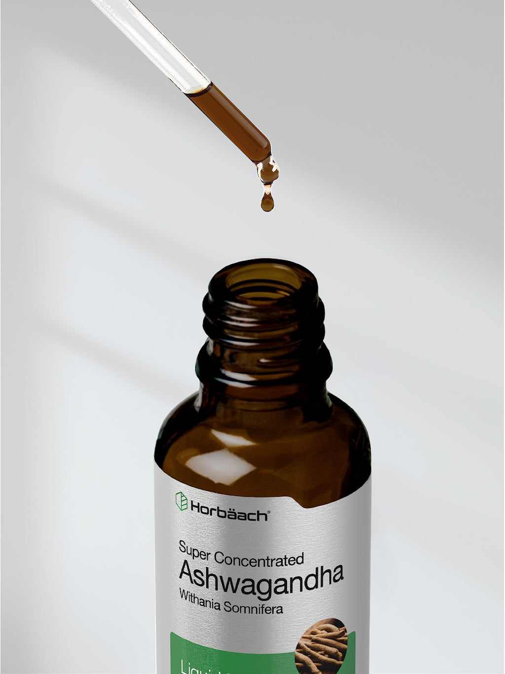 Horbäach Ashwagandha Liquid Drops Tincture Root Extract - 2 Fl Oz - image 7