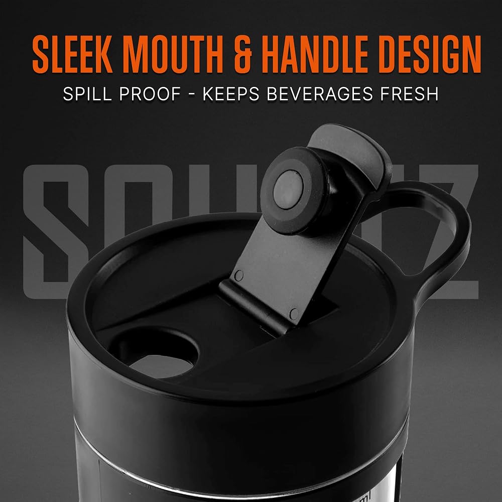 SQUATZ 22 Oz Electric Shaker Bottle - Rechargeable Blender - image 4