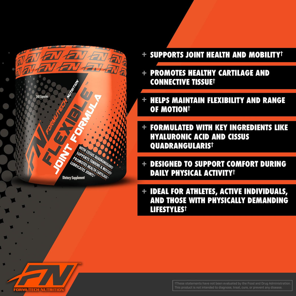 Formutech Nutrition Flexible Joint Formula - 240 Capsules - image 3