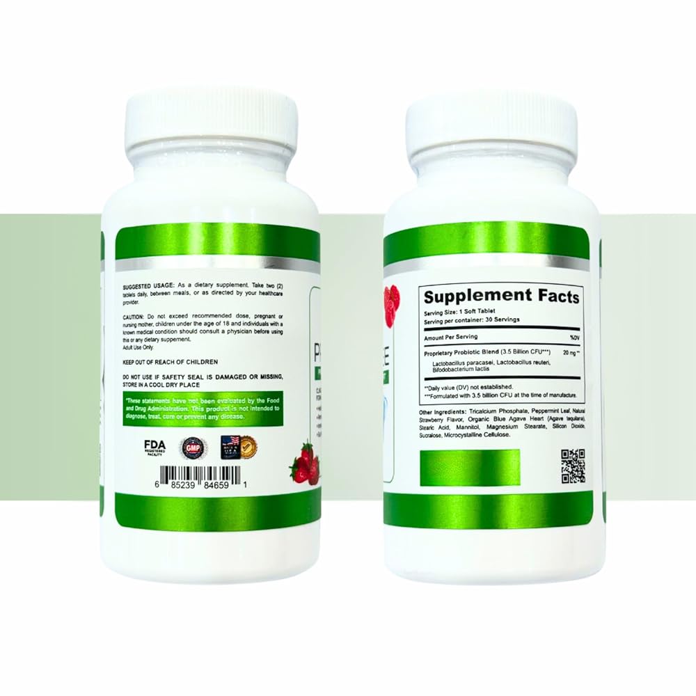 Generic ZAFINCO-PRODENTEE Oral Probiotics 3.5 Billion CFU - 30 Tablets - image 5