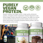 Gaspari Nutrition Proven Vegan Protein Powder - 2 lbs - image 3