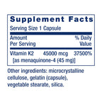 Life Extension Mega Vitamin K2 45 mg - 30 Capsules - image 3