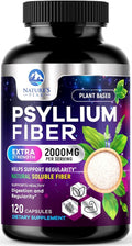 Nature's Peak Psyllium Husk Powder 2000mg Per Serving - Soluble Fiber