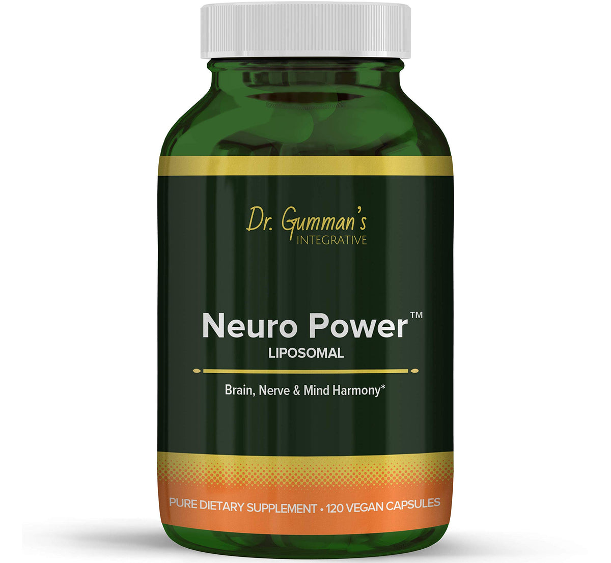 Harmony Nutraceuticals Neuro Power Liposomal Brain Support - 120 Vegan Capsules