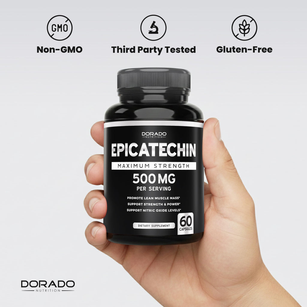 Dorado Nutrition Epicatechin Extract 500mg - 60 Capsules - image 7