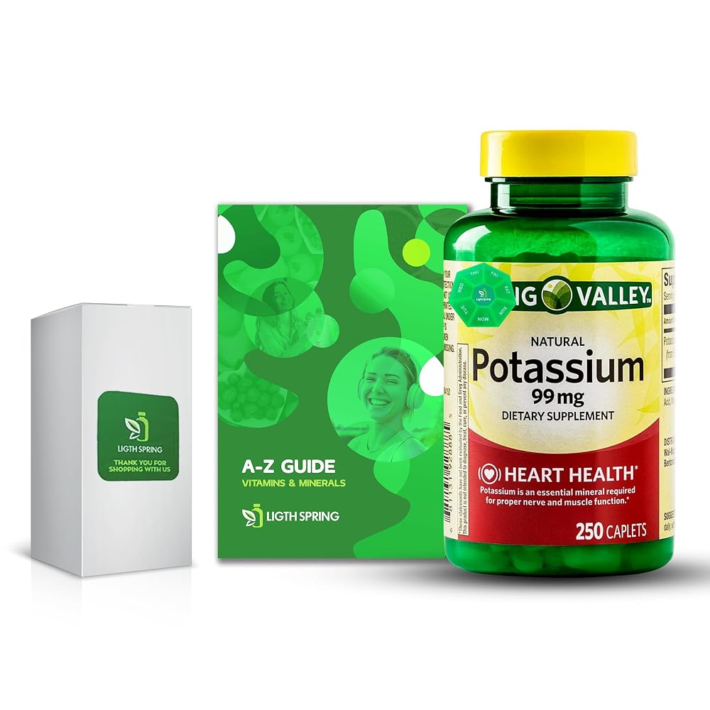 LightSpring Potassium 99 mg - 250 Caplets
