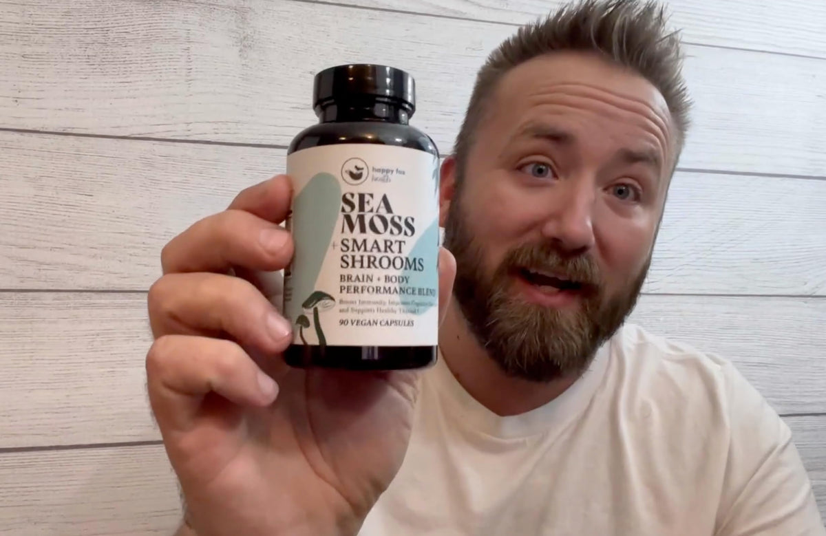 HAPPY FOX Irish Sea Moss & Mushroom Complex - 90 Vegan Capsules - image 7