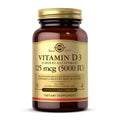 Solgar Vitamin D3 5000 IU - 120 Vegetarian Capsules