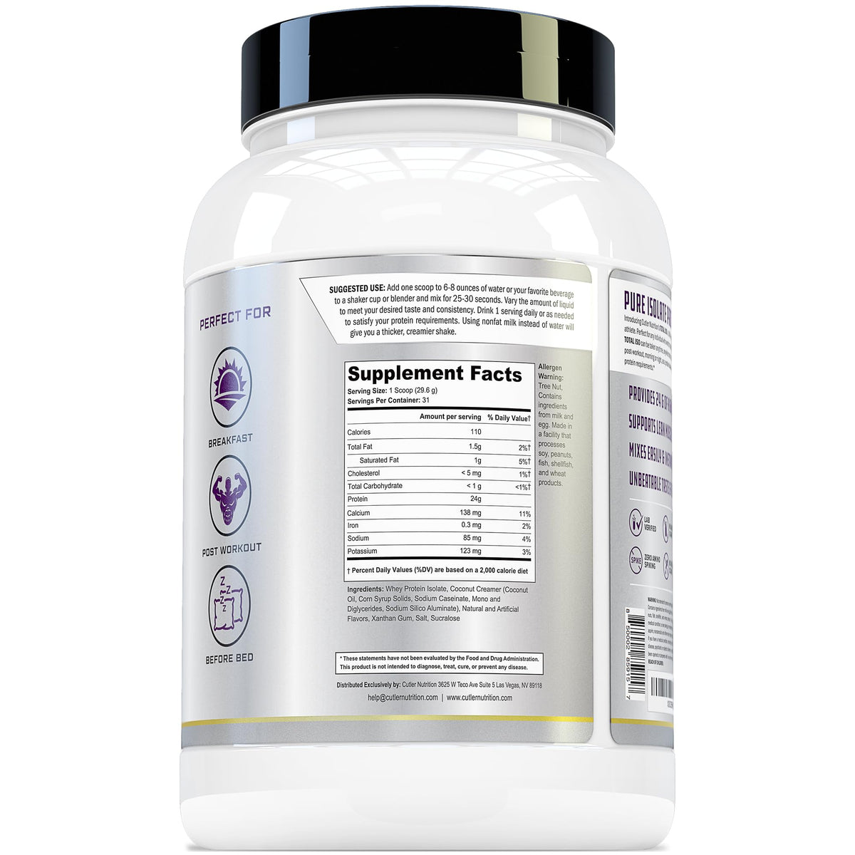 Cutler Nutrition Total ISO Protein Parent