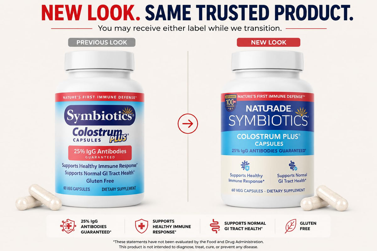 Symbiotics Colostrum Vegetable Capsules Immune & Gut Support - 60 - image 2