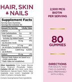 Nature's Bounty Hair, Skin & Nails Biotin Gummies - 400 Count - image 9