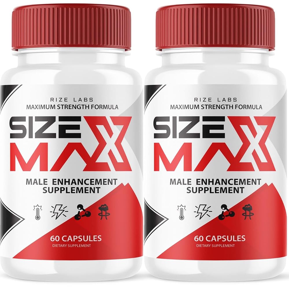 Rize Labs Size Max Capsules for Men - 120 Capsules