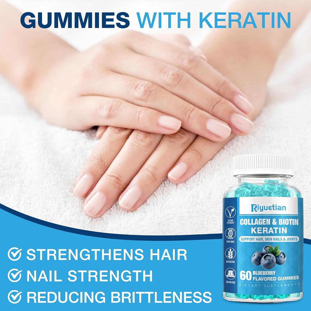 Riyuetian Biotin Gummies