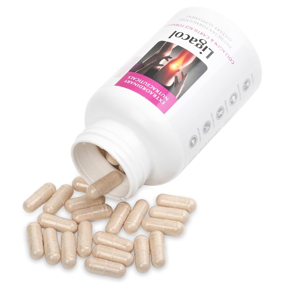 Extraordinary Nutraceuticals Ligacol Collagen & Cartilage Formula - 120 Capsules - image 5