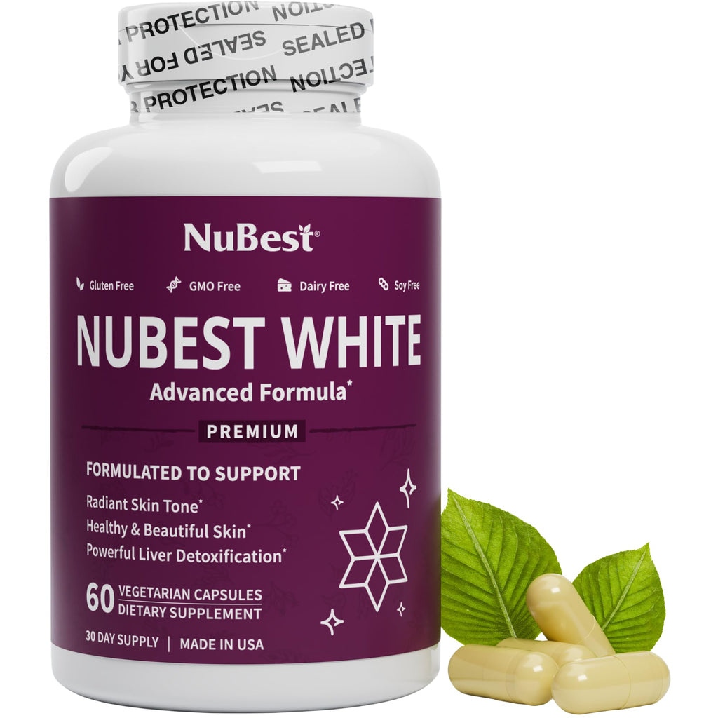 NuBest White Glutathione 400mg Skin Brightening Supplement - 360 Capsules - image 9