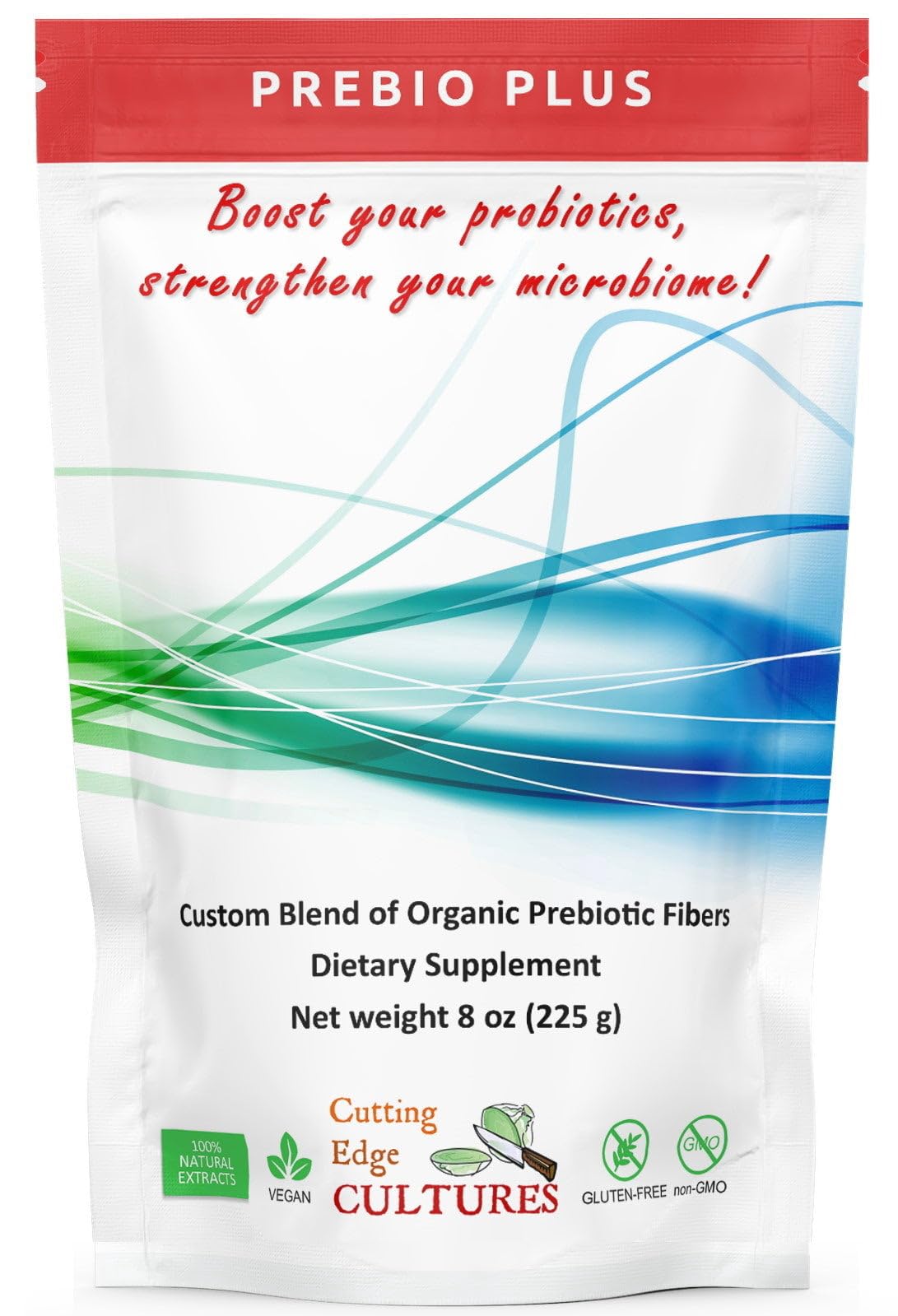 Cutting Edge Cultures Prebio Plus Prebiotic Fiber Powder - 8 oz - image 3