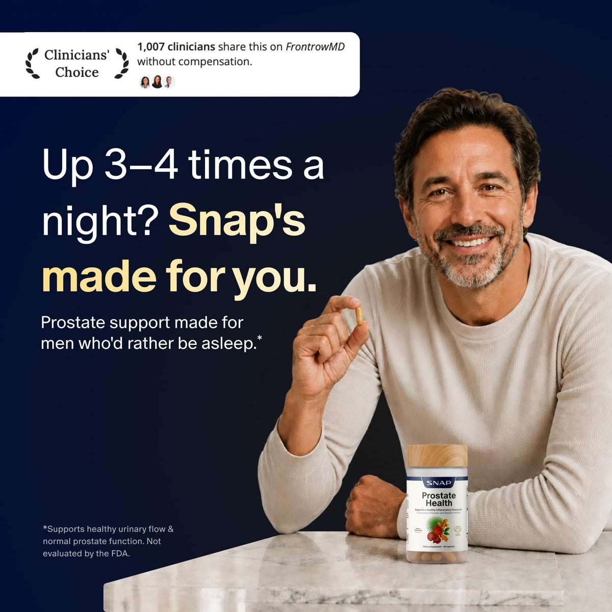 Snap Supplements Prostate Health for Men - 90 Vegan Capsules - image 2