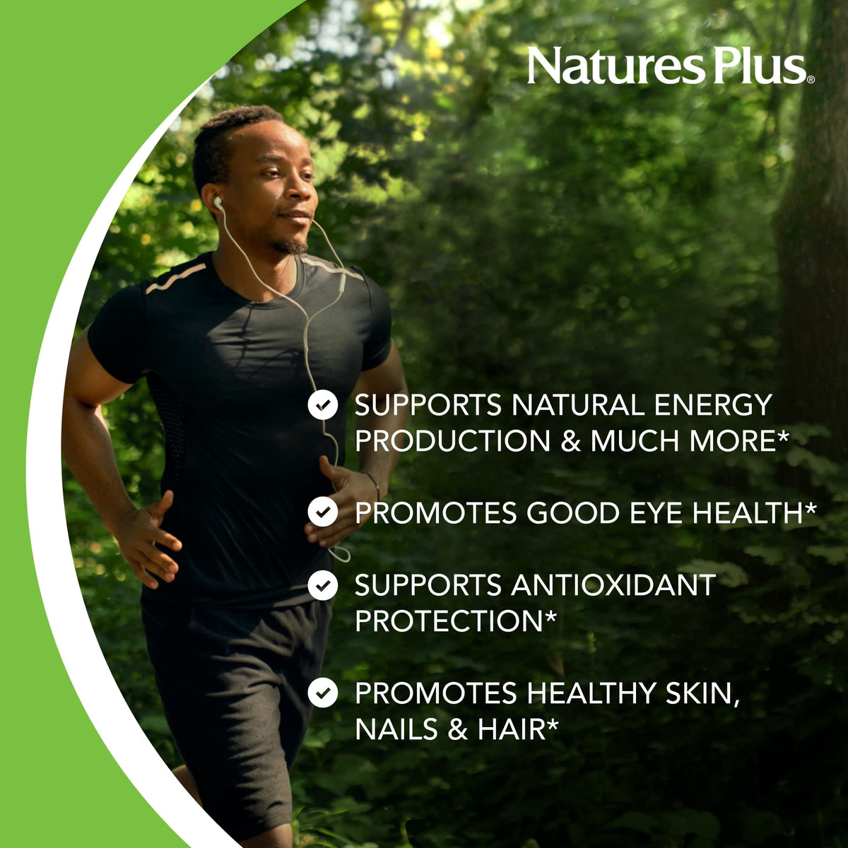 NaturesPlus Vitamin B2 250 mg Sustained Release - 60 Tablets - image 4