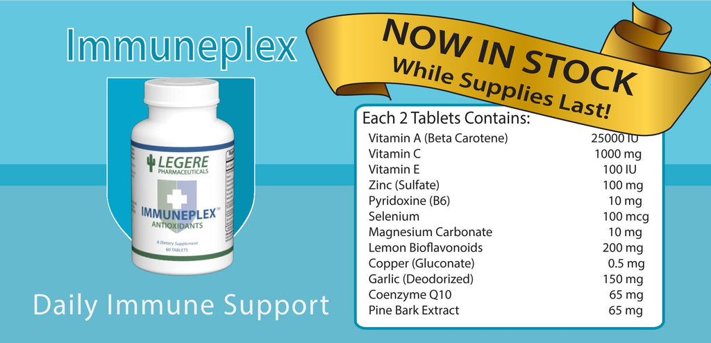 Legere Immuneplex Antioxidant & Immune System Booster - 60 Tablets - image 3