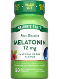 Nature's Truth Melatonin 12mg Tablets - 120 Count