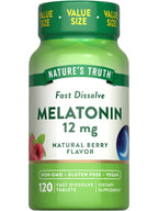 Nature's Truth Melatonin 12mg Tablets - 120 Count