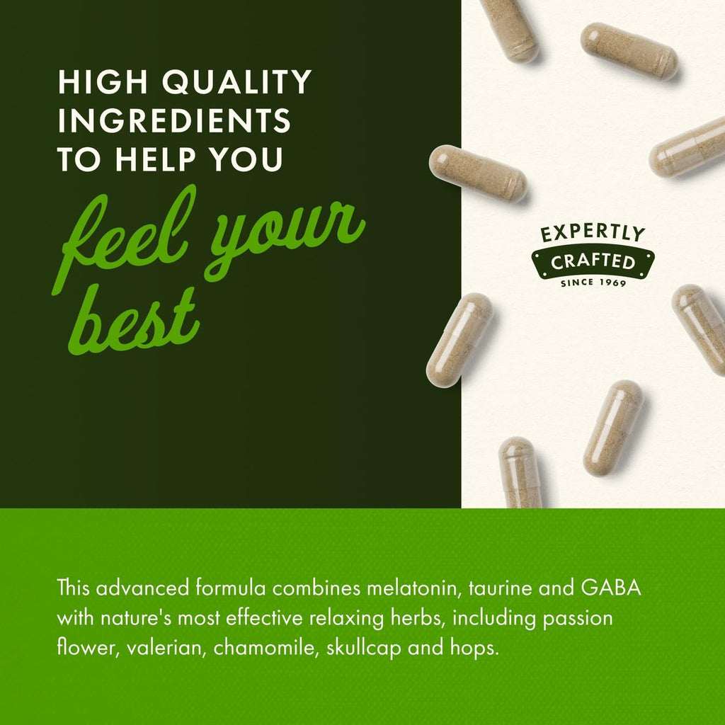 Swanson Sleep Essentials with GABA and Melatonin - 60 Vegetarian Capsules - image 5