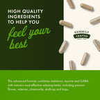 Swanson Sleep Essentials with GABA and Melatonin - 60 Vegetarian Capsules - image 5