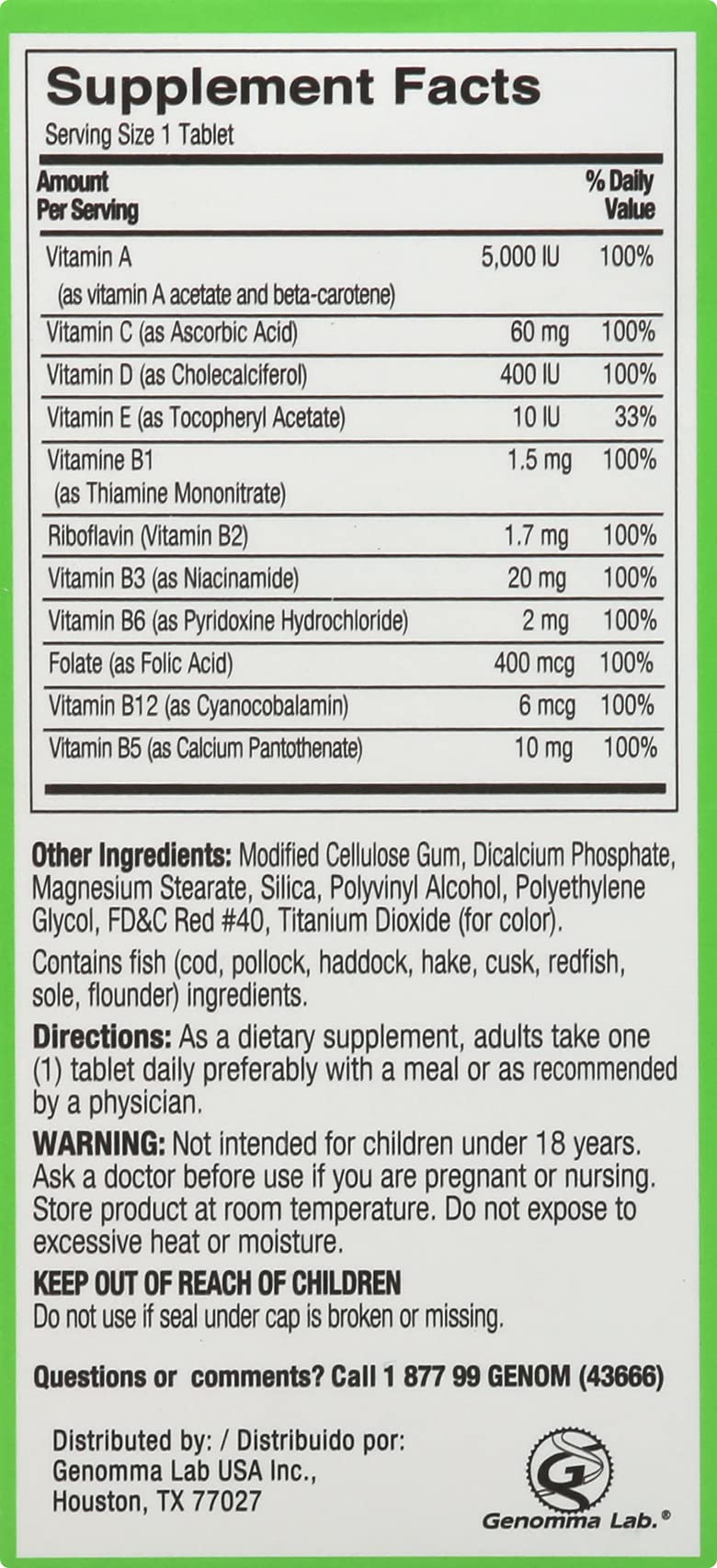 Shot B Energy Multivitamin Tablet - 720 Count - image 3