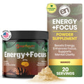 EarthNutri Energy + Focus Powder - 20 Servings