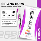 Zantrex SkinnyStix Weight Loss Drink Mix Appetite Suppressant - 30 Stix - image 2