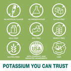 Vitamin World Potassium 99 mg - 250 Vegetarian Caplets - image 8