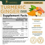 Nature's Nutrition Turmeric Gummies - 95% Curcuminoids - Best