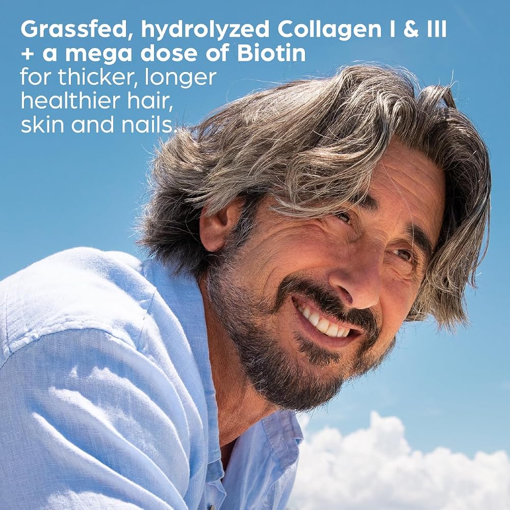 Flip My Life Collagen Peptides + Biotin for Hair, Skin, Nails - 26 Servings - image 6