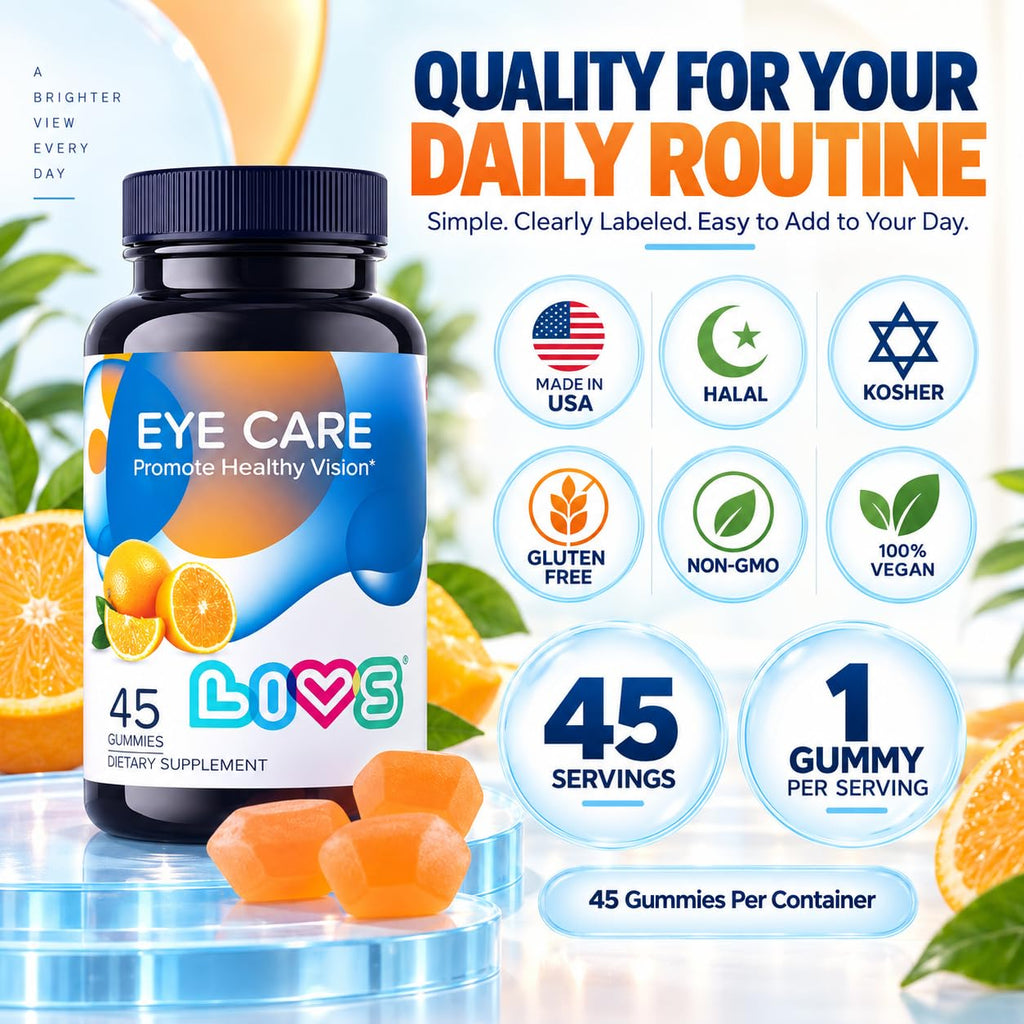LIVS Eye Care Lutein and Zeaxanthin Gummies - 45 Gummies - image 6