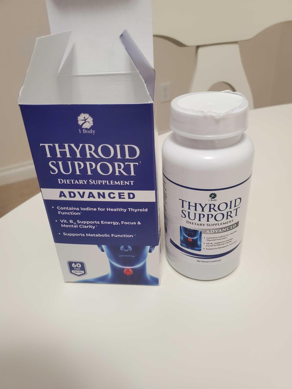 1 Body Thyroid Support Supplement