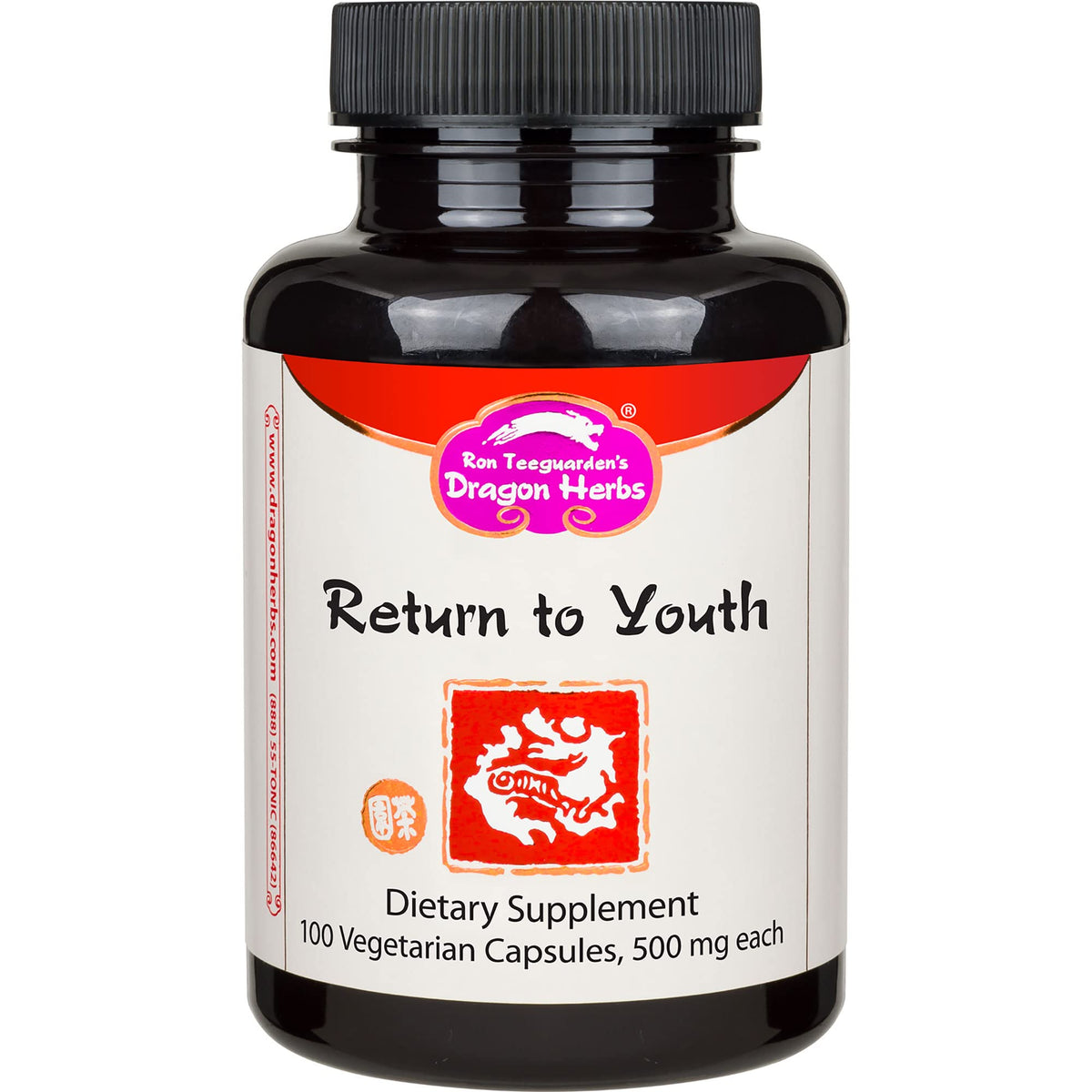 Dragon Herbs Return to Youth Capsules - 100 Capsules