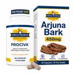 Simple Promise Prociva Arjuna Bark Extract Supplement - 60 Capsules