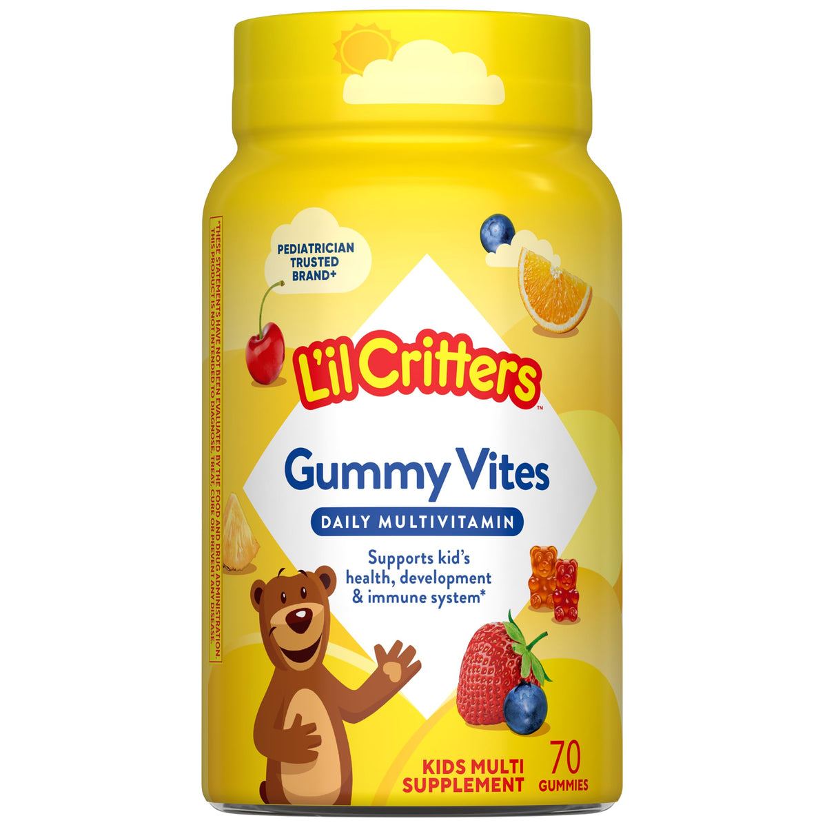 Lil Critters Kids Multivitamin Gummies - 70 Count