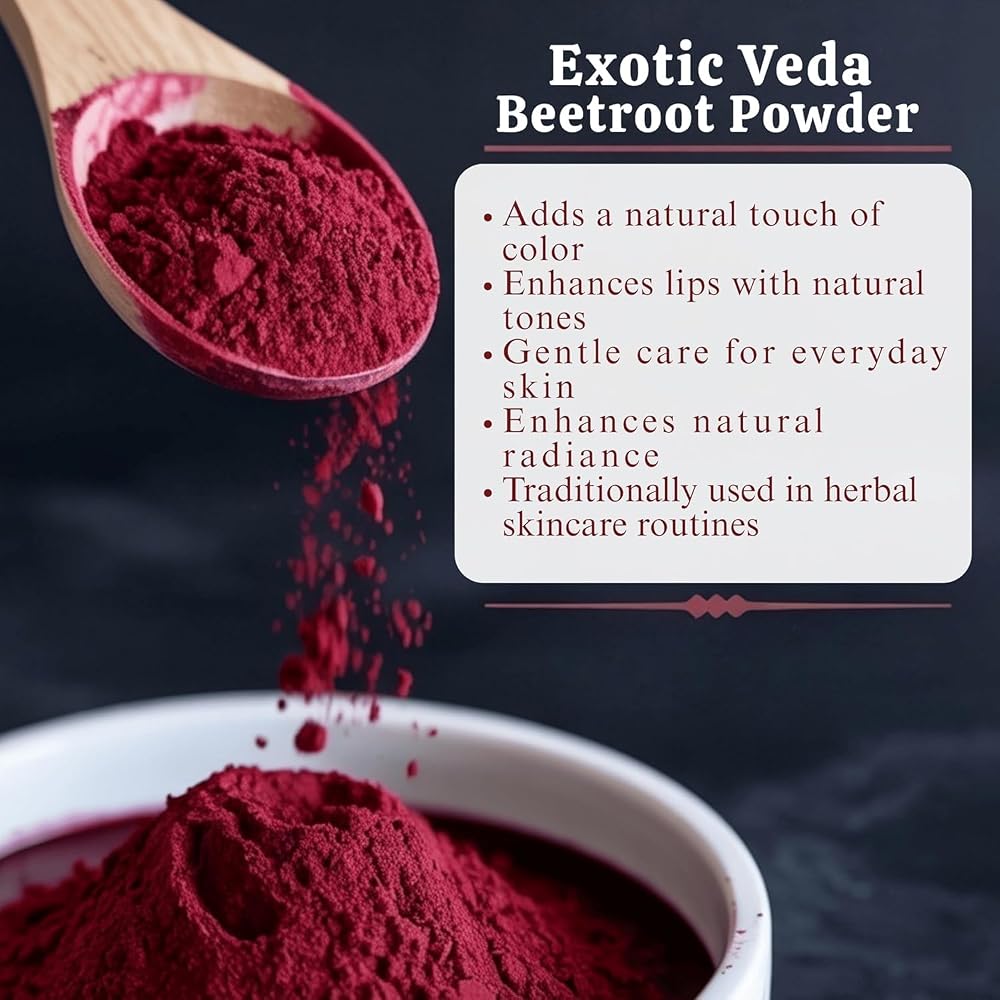Exotic Veda Organic Beetroot Powder - 100g - image 4