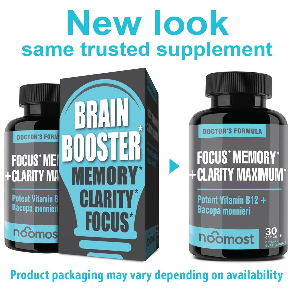 NooMost Brain Supplement for Focus, Memory & Clarity - 30 Capsules - image 2