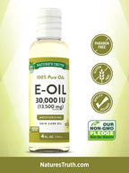 Nature's Truth Vitamin E Oil Liquid - 12 Fl Oz (Pack of 3) - image 3