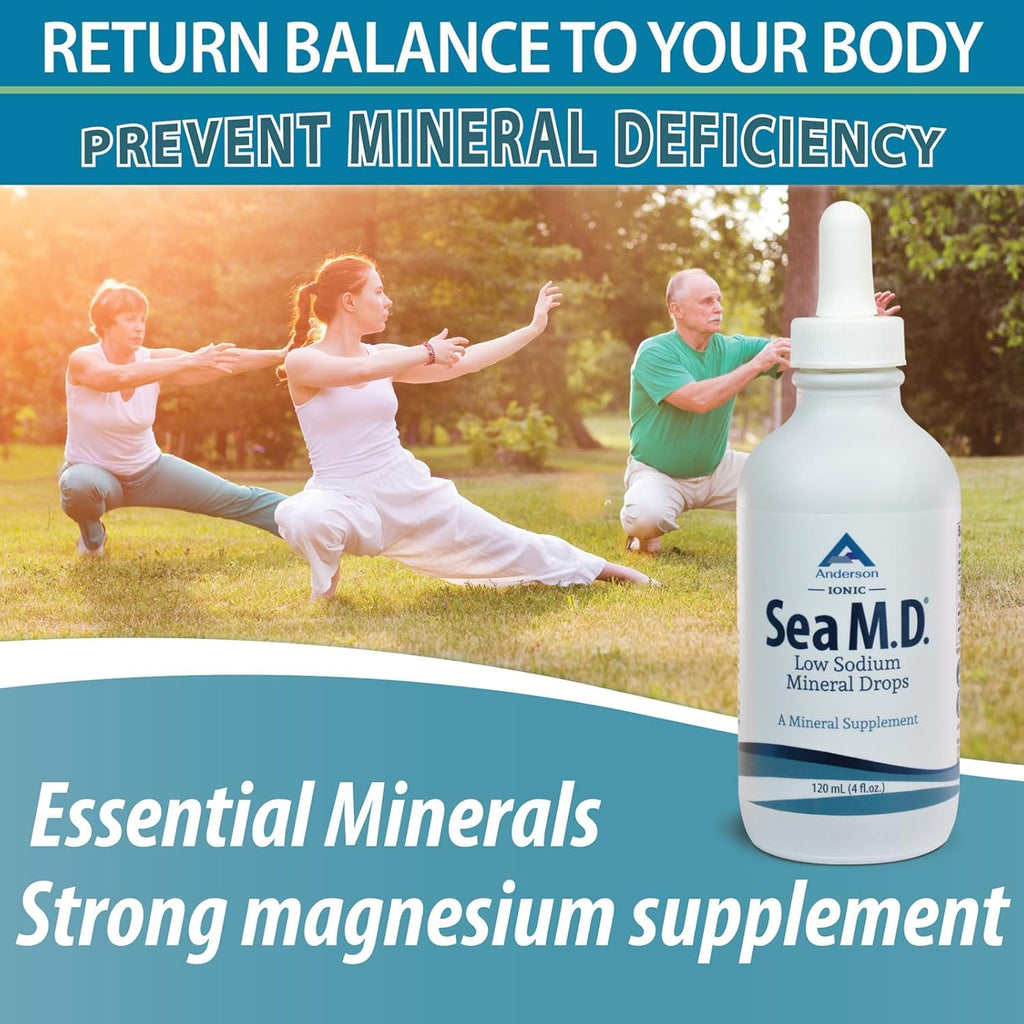 Anderson Sea M.D. Concentrated Trace Mineral Drops - 4 Fl Oz - image 5